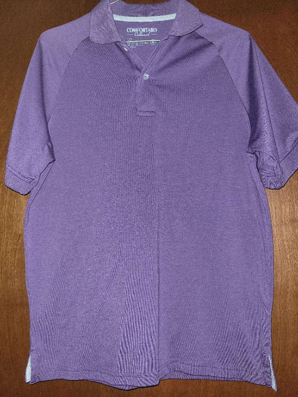 Men's Purple polo shirt Medium